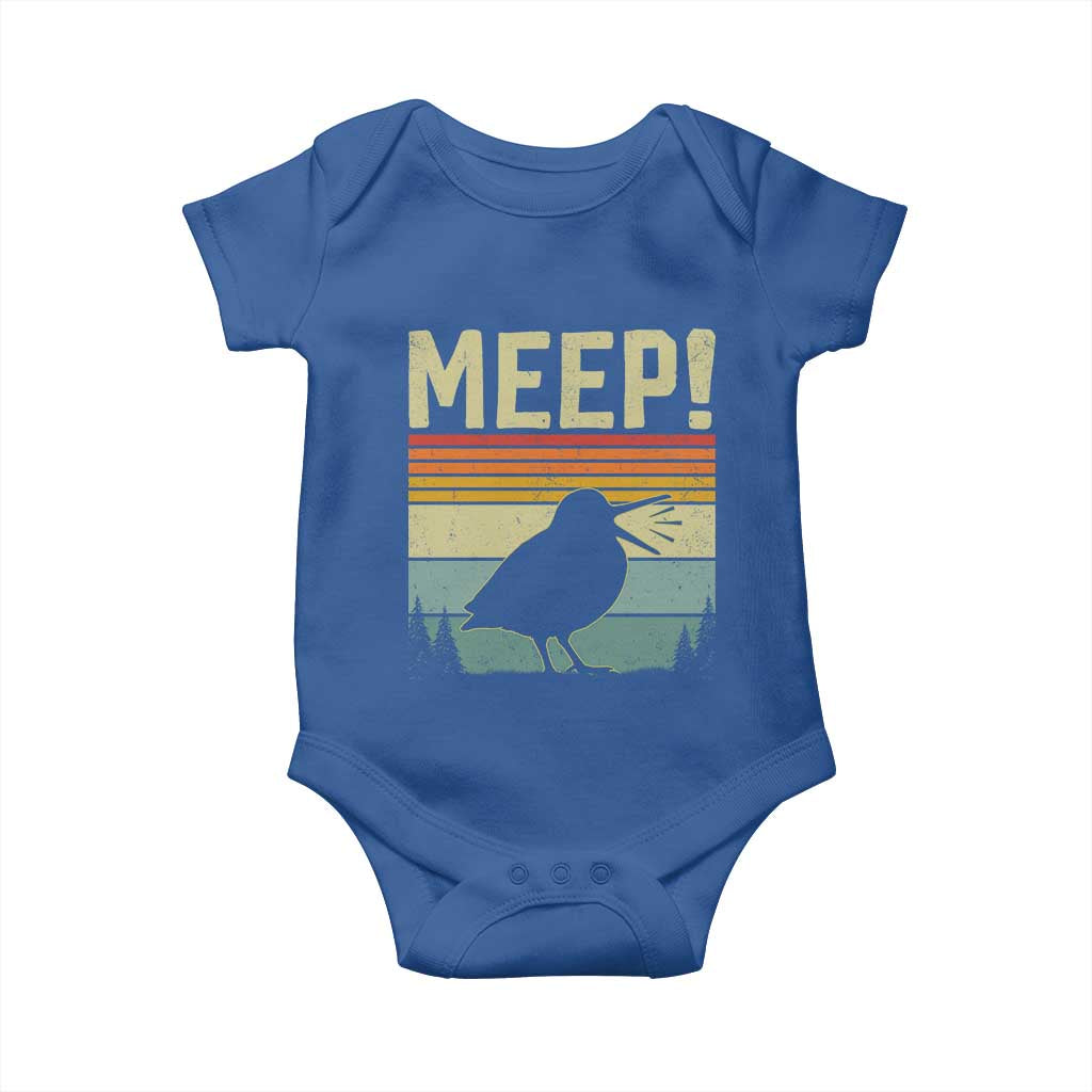 Meep Woodcock Baby Onesie Funny Nature Lover