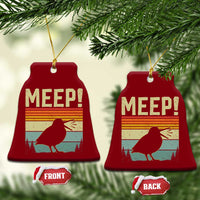 Meep Woodcock Ceramic Ornament Funny Nature Lover