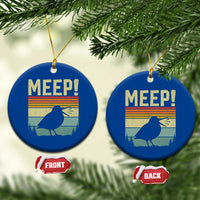 Meep Woodcock Ceramic Ornament Funny Nature Lover