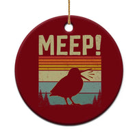 Meep Woodcock Ceramic Ornament Funny Nature Lover