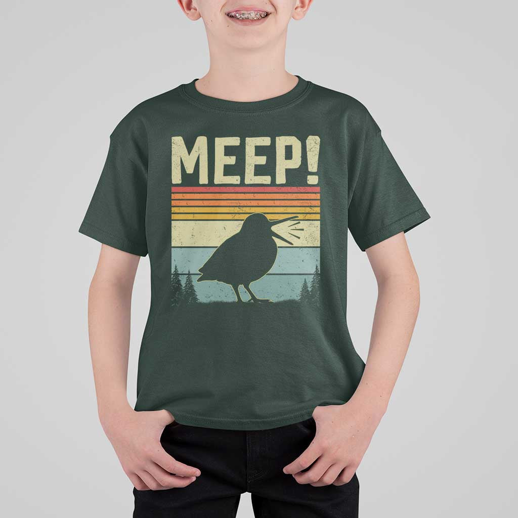 Meep Woodcock T Shirt For Kid Funny Nature Lover