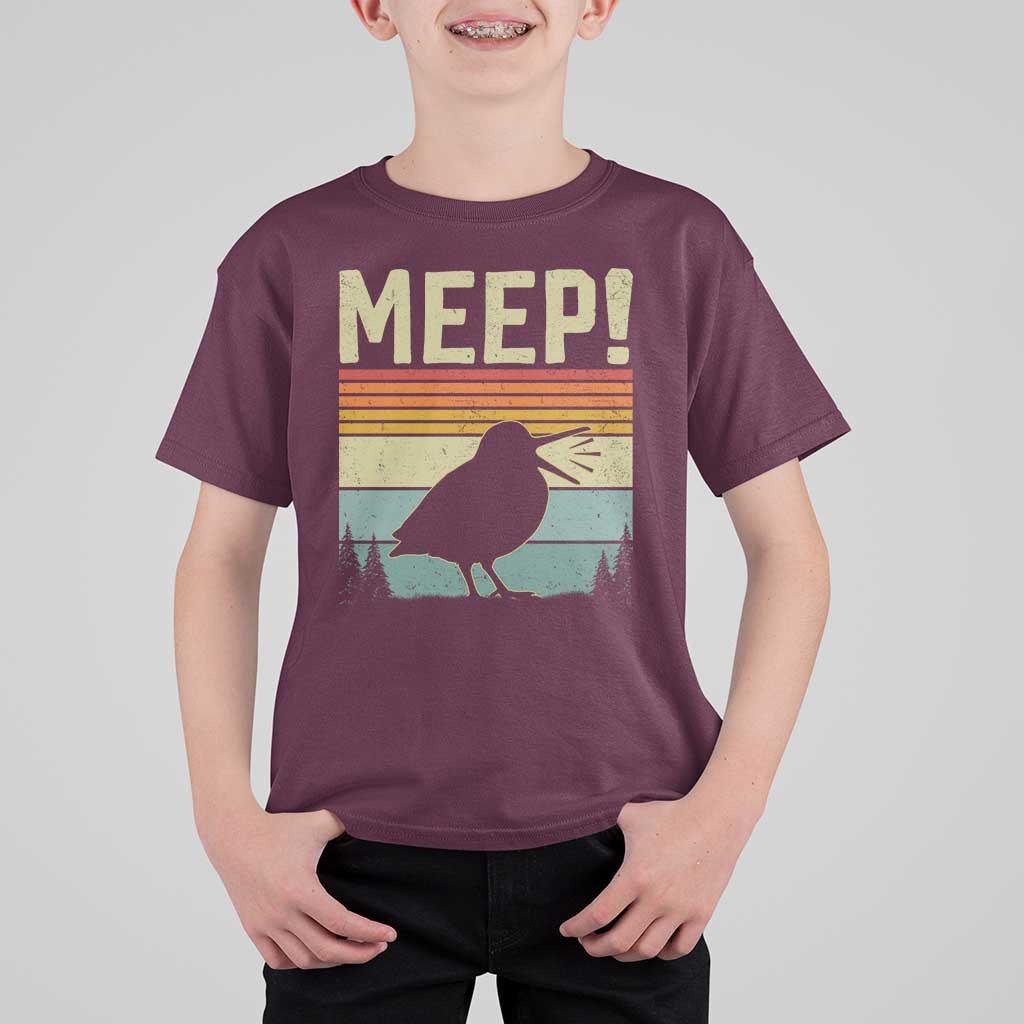 Meep Woodcock T Shirt For Kid Funny Nature Lover