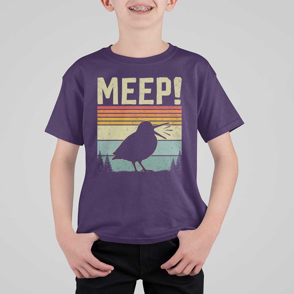 Meep Woodcock T Shirt For Kid Funny Nature Lover