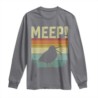Meep Woodcock Long Sleeve Shirt Funny Nature Lover