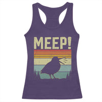 Meep Woodcock Racerback Tank Top Funny Nature Lover