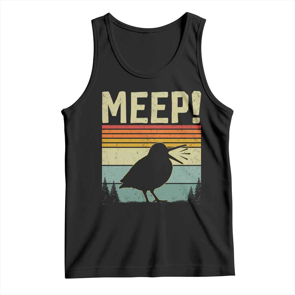 Meep Woodcock Tank Top Funny Nature Lover