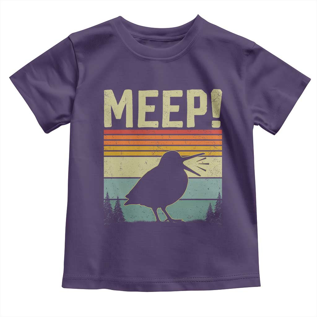 Meep Woodcock Toddler T Shirt Funny Nature Lover