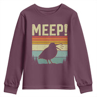 Meep Woodcock Youth Sweatshirt Funny Nature Lover