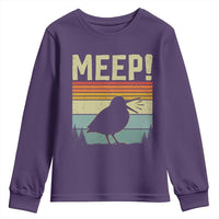 Meep Woodcock Youth Sweatshirt Funny Nature Lover