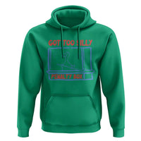 Hockey Got Too Silly Penalty Box Hoodie Silly Goose Meme