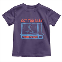 Hockey Got Too Silly Penalty Box Toddler T Shirt Silly Goose Meme