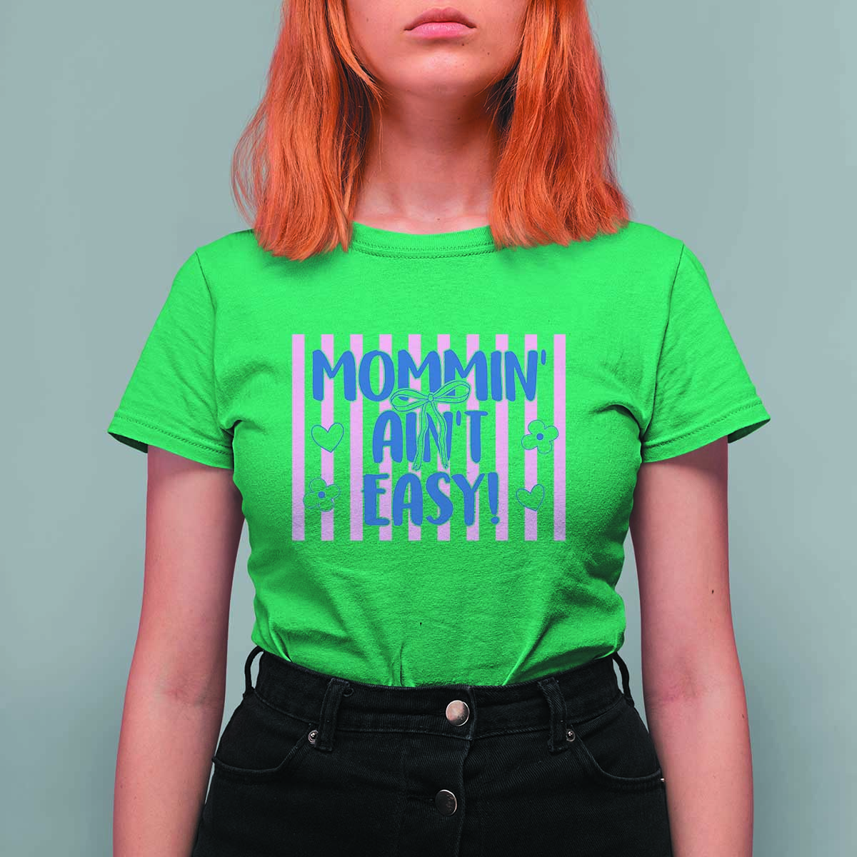 Mommin' Ain't Easy T Shirt For Women Funny Mom Life Mother's Day