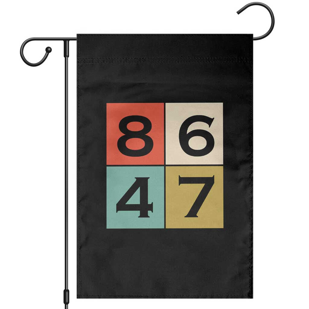 Retro Vintage 8647 Garden Flag Classic Vintage 80s Style
