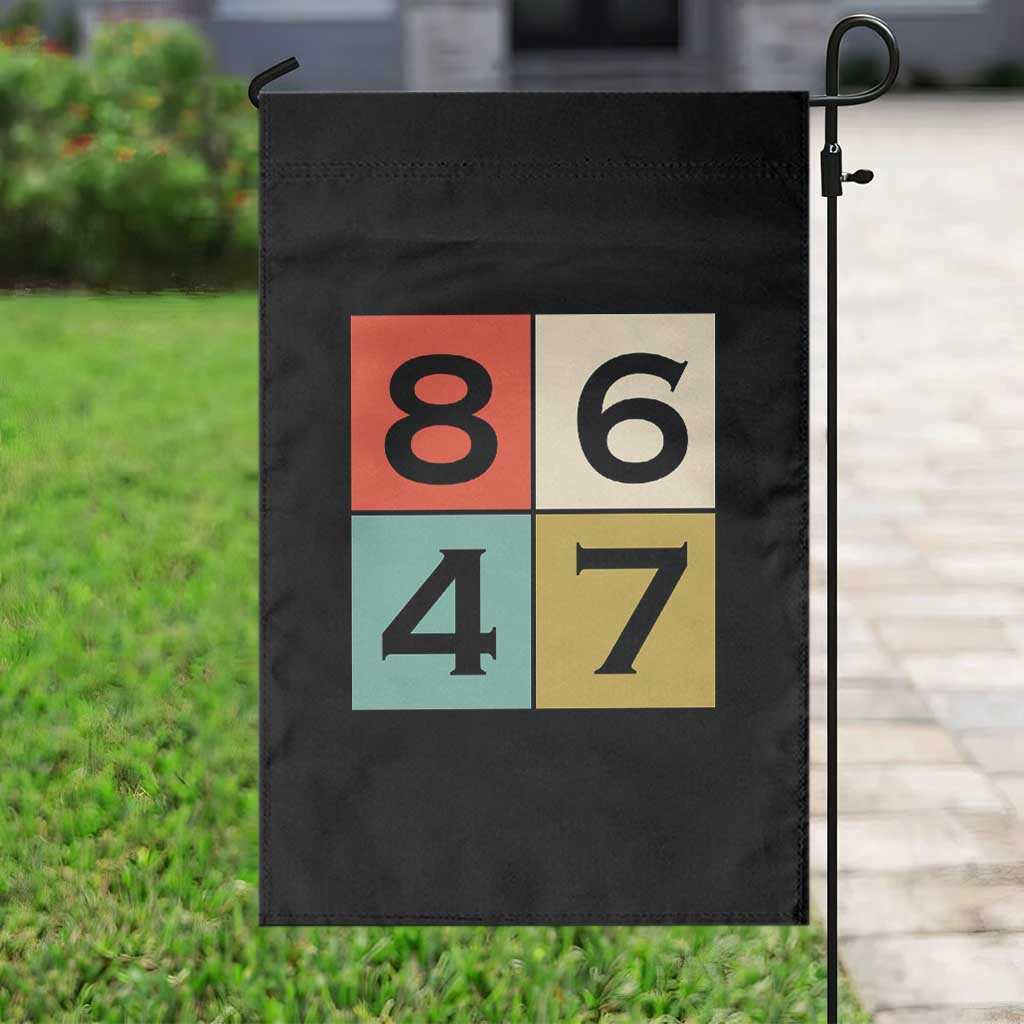Retro Vintage 8647 Garden Flag Classic Vintage 80s Style