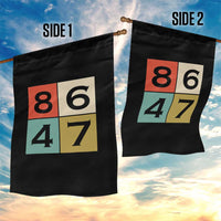 Retro Vintage 8647 Garden Flag Classic Vintage 80s Style