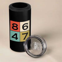 Retro Vintage 8647 4 in 1 Can Cooler Tumbler Classic Vintage 80s Style