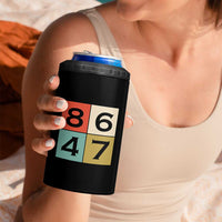 Retro Vintage 8647 4 in 1 Can Cooler Tumbler Classic Vintage 80s Style