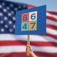 Retro Vintage 8647 Protest Sign Classic Vintage 80s Style