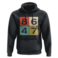 Retro Vintage 8647 Hoodie Classic Vintage 80s Style
