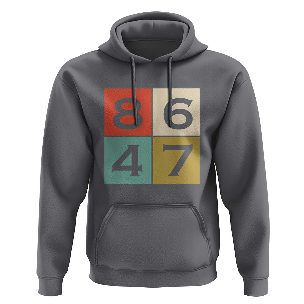 Retro Vintage 8647 Hoodie Classic Vintage 80s Style
