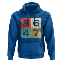 Retro Vintage 8647 Hoodie Classic Vintage 80s Style