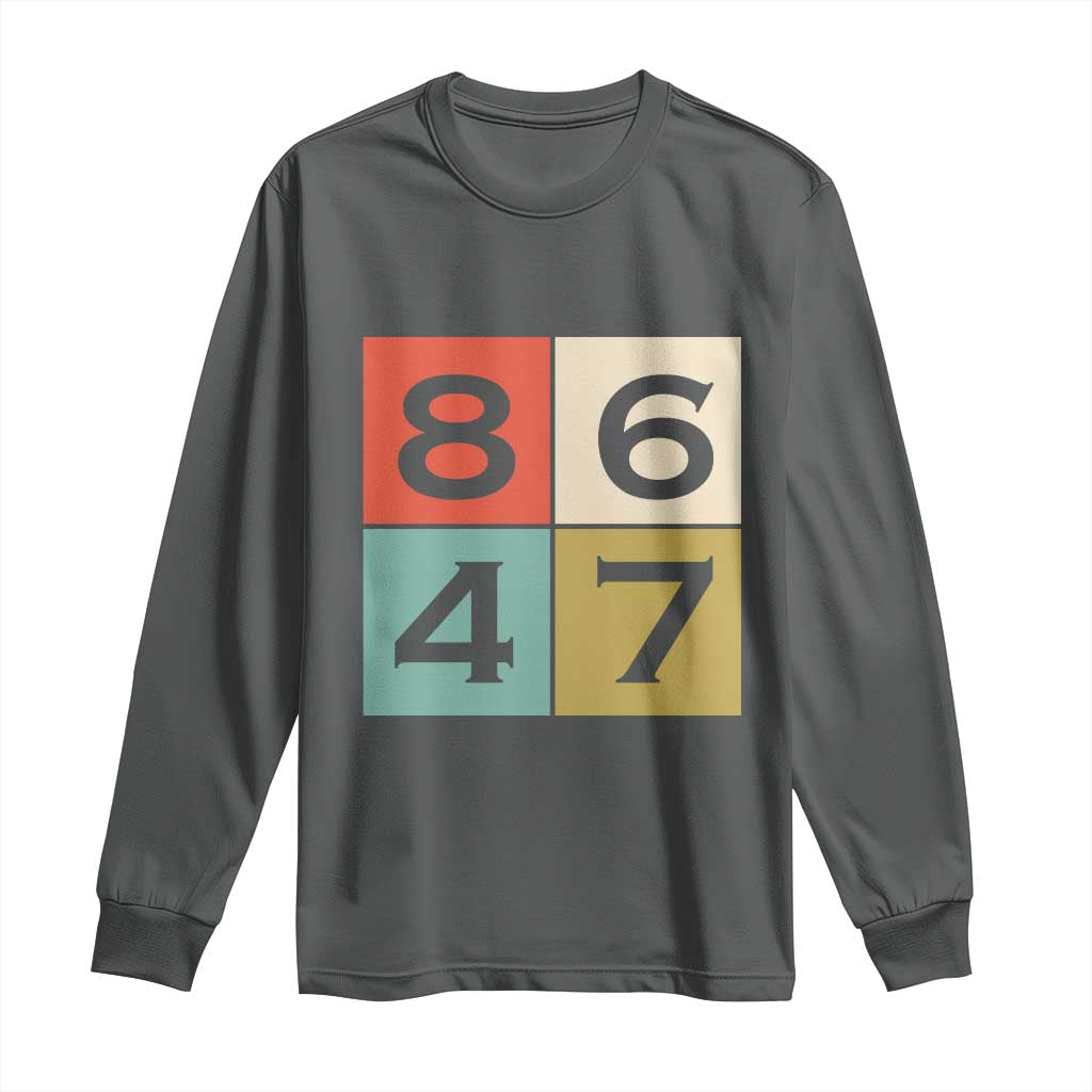 Retro Vintage 8647 Long Sleeve Shirt Classic Vintage 80s Style