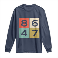 Retro Vintage 8647 Long Sleeve Shirt Classic Vintage 80s Style