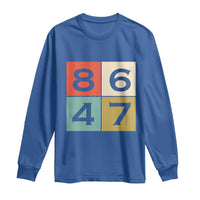 Retro Vintage 8647 Long Sleeve Shirt Classic Vintage 80s Style