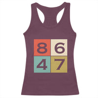 Retro Vintage 8647 Racerback Tank Top Classic Vintage 80s Style