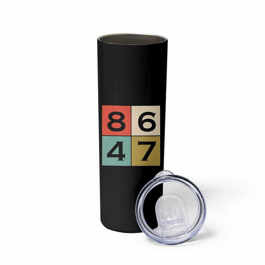 Retro Vintage 8647 Skinny Tumbler Classic Vintage 80s Style