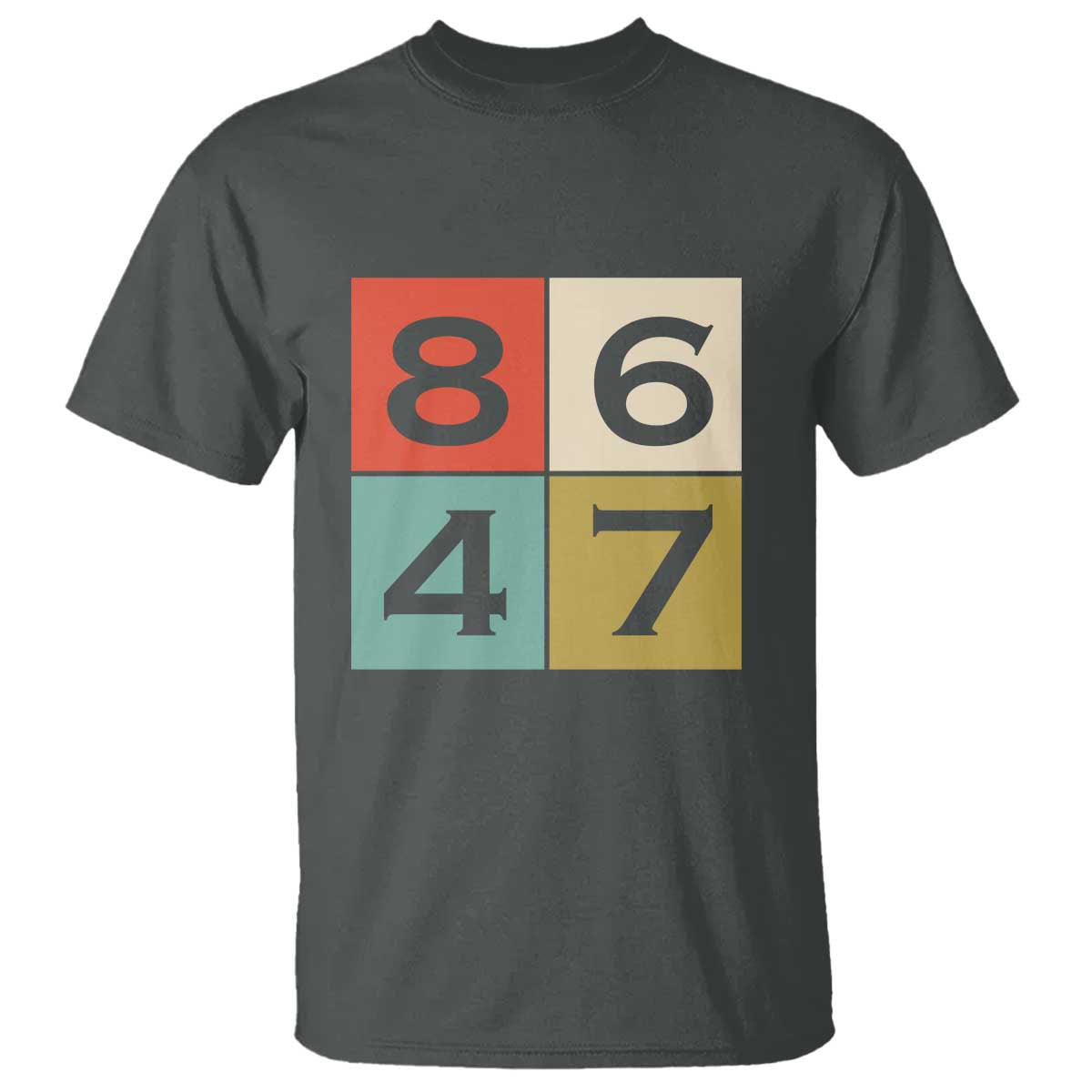 Retro Vintage 8647 T Shirt Classic Vintage 80s Style