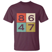 Retro Vintage 8647 T Shirt Classic Vintage 80s Style