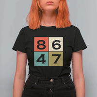 Retro Vintage 8647 T Shirt For Women Classic Vintage 80s Style