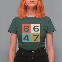 Retro Vintage 8647 T Shirt For Women Classic Vintage 80s Style