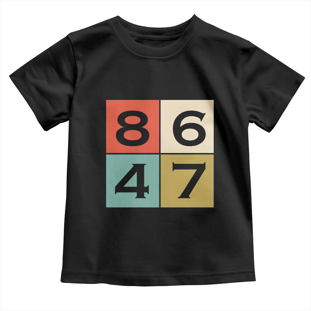 Retro Vintage 8647 Toddler T Shirt Classic Vintage 80s Style