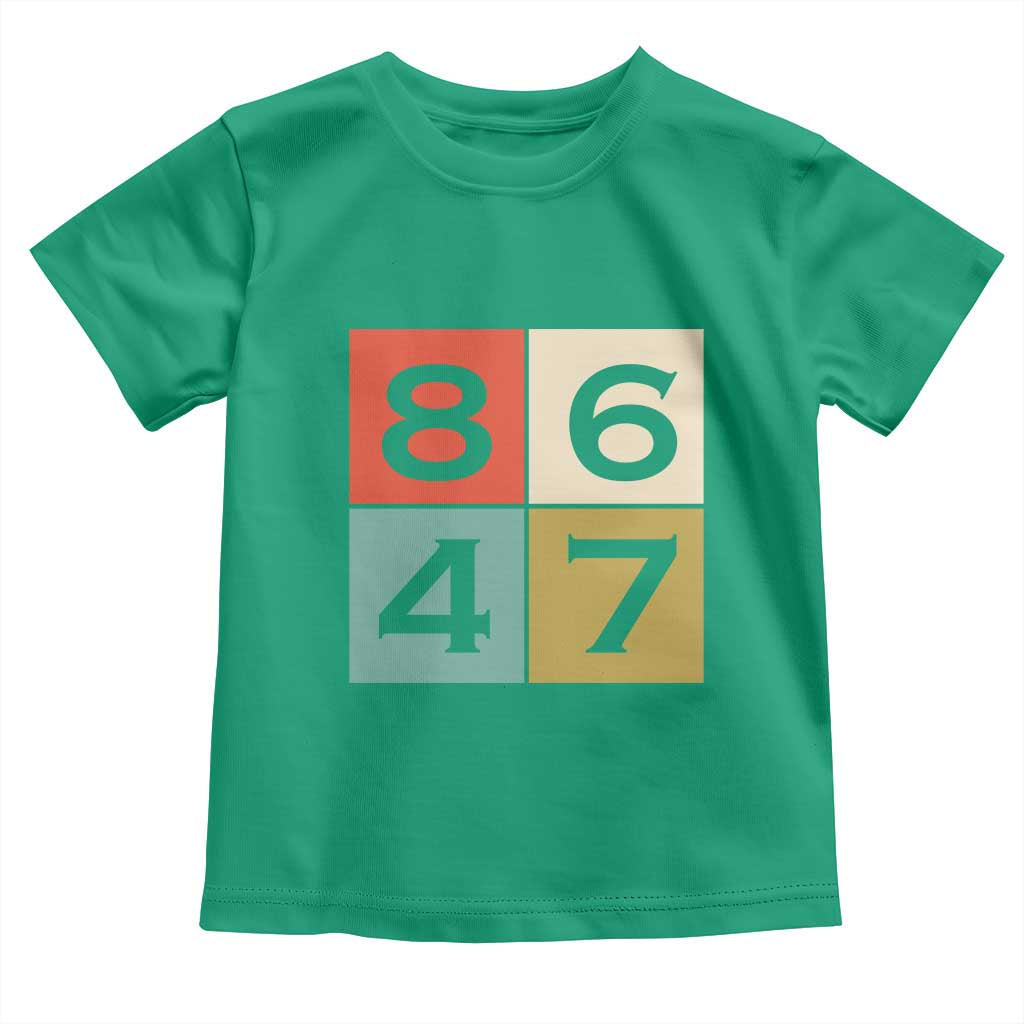 Retro Vintage 8647 Toddler T Shirt Classic Vintage 80s Style