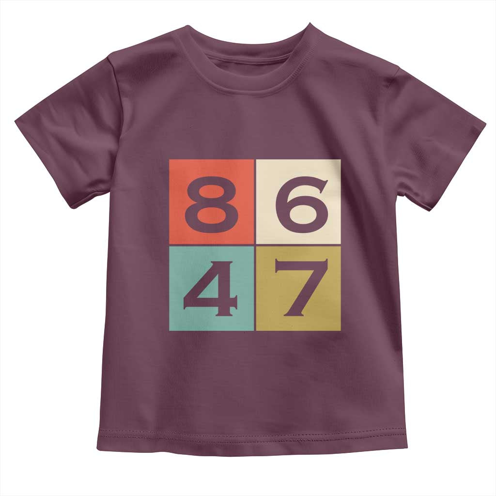 Retro Vintage 8647 Toddler T Shirt Classic Vintage 80s Style