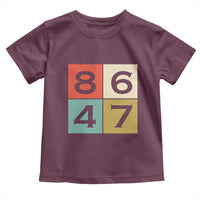 Retro Vintage 8647 Toddler T Shirt Classic Vintage 80s Style