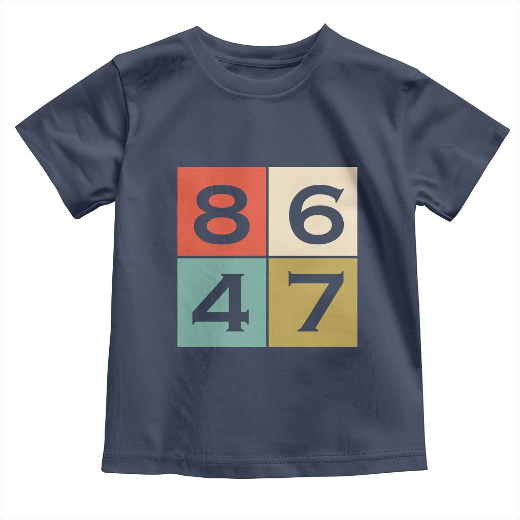 Retro Vintage 8647 Toddler T Shirt Classic Vintage 80s Style