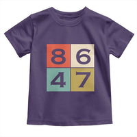 Retro Vintage 8647 Toddler T Shirt Classic Vintage 80s Style