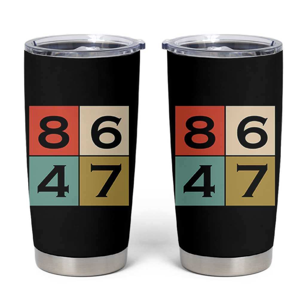 Retro Vintage 8647 Tumbler Cup Classic Vintage 80s Style