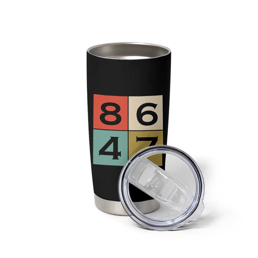 Retro Vintage 8647 Tumbler Cup Classic Vintage 80s Style