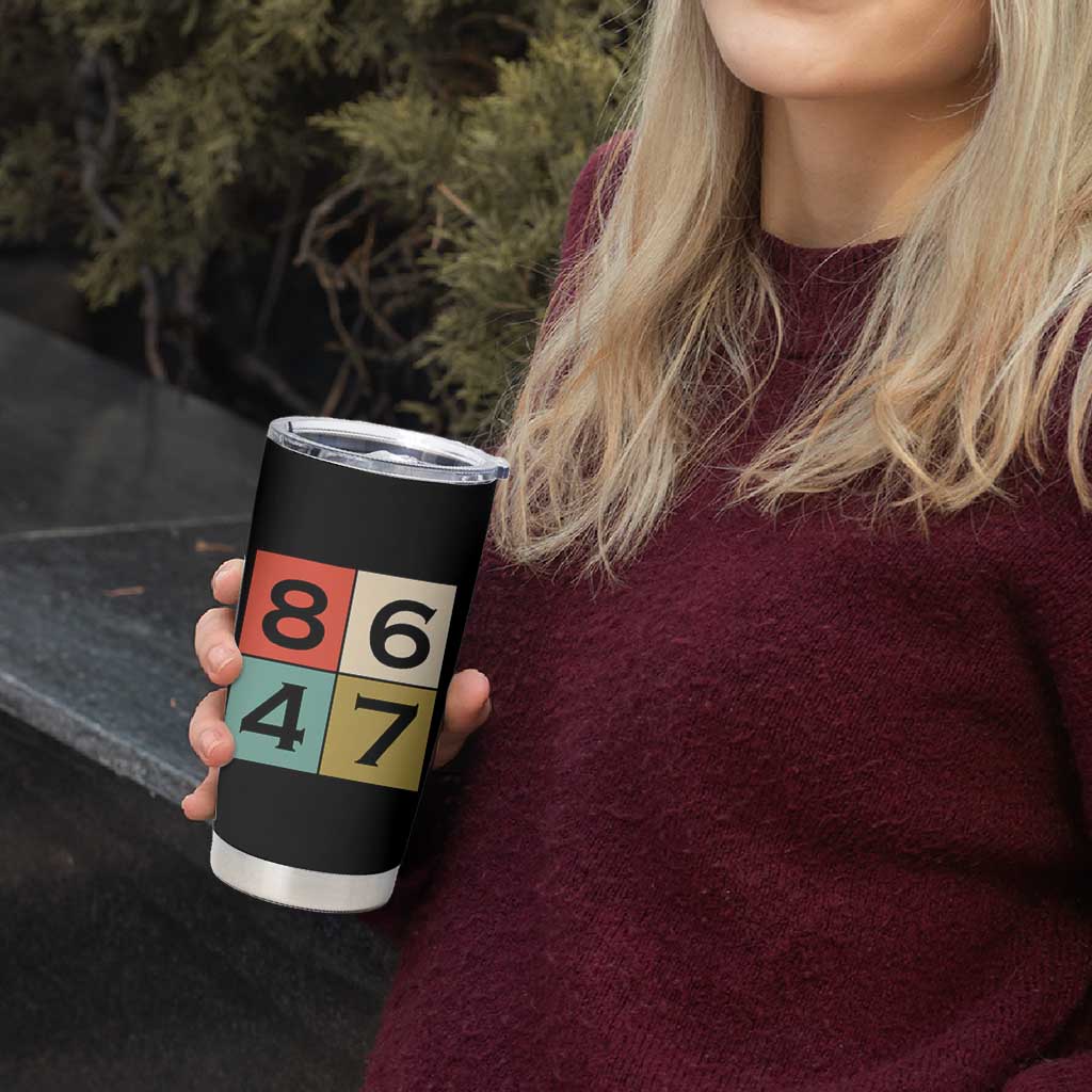 Retro Vintage 8647 Tumbler Cup Classic Vintage 80s Style