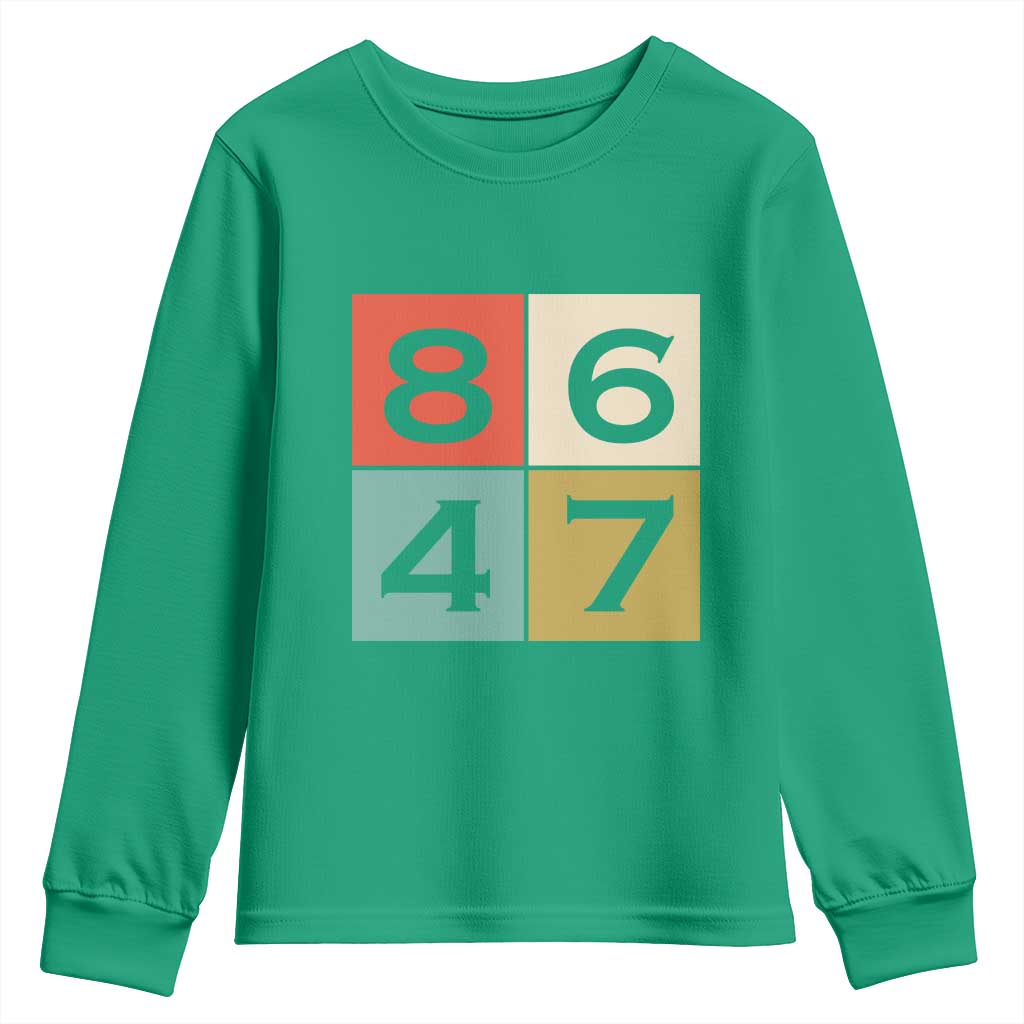 Retro Vintage 8647 Youth Sweatshirt Classic Vintage 80s Style