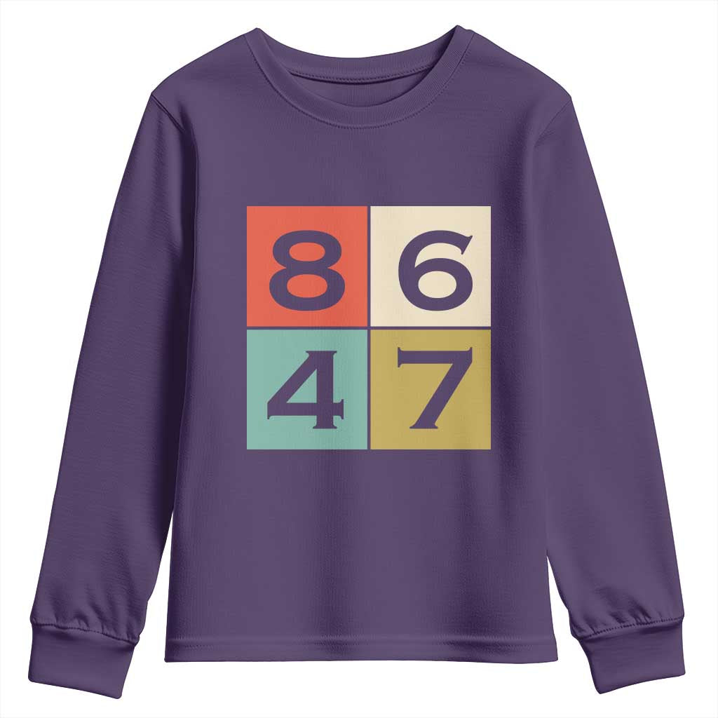 Retro Vintage 8647 Youth Sweatshirt Classic Vintage 80s Style