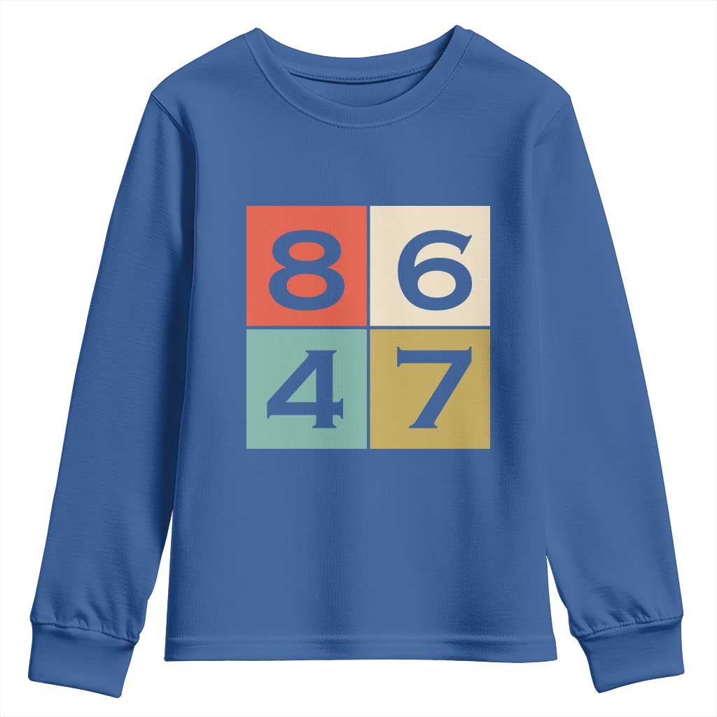 Retro Vintage 8647 Youth Sweatshirt Classic Vintage 80s Style