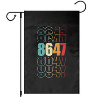 Retro Vintage 8647 Garden Flag Subtle Anti FDT