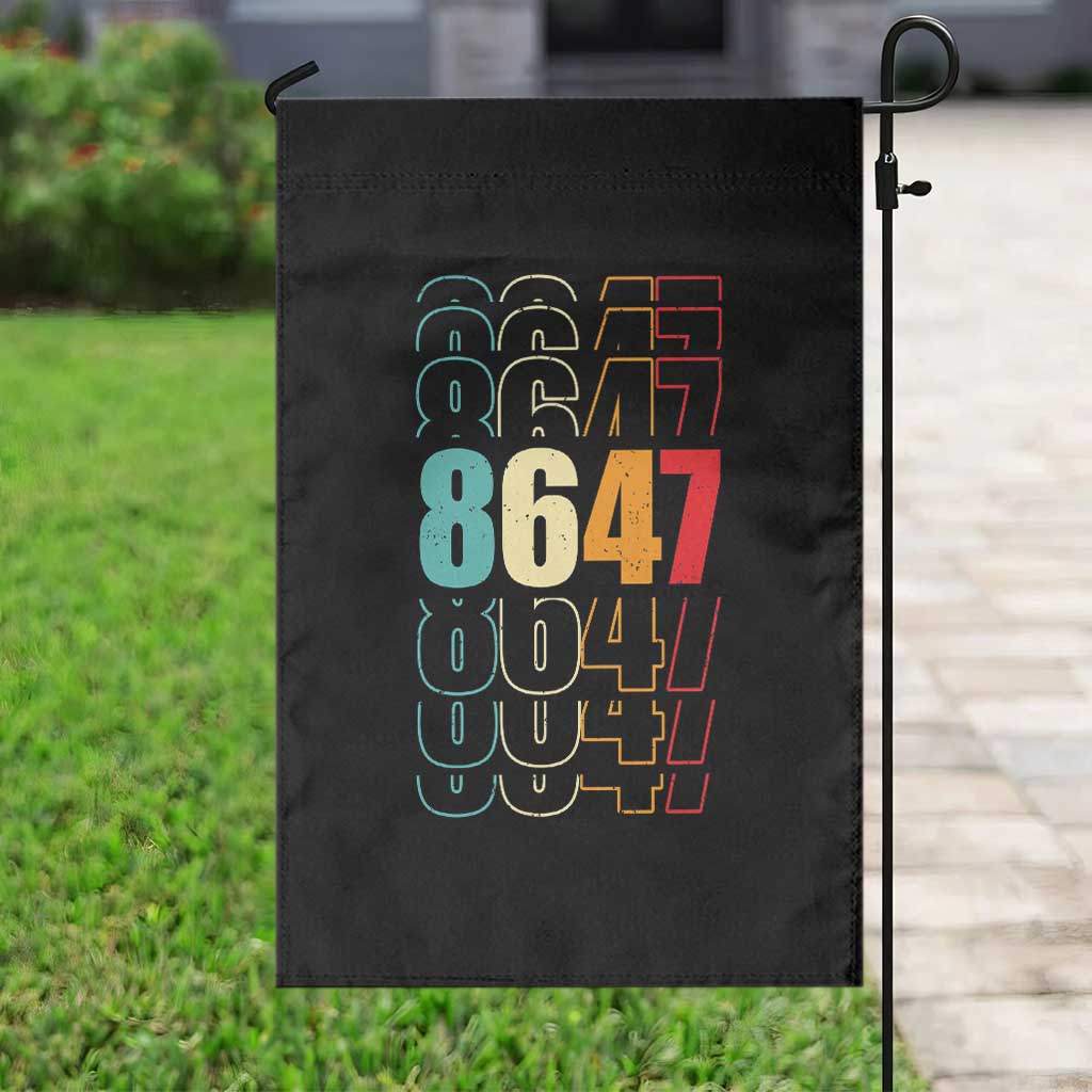 Retro Vintage 8647 Garden Flag Subtle Anti FDT