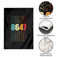 Retro Vintage 8647 Garden Flag Subtle Anti FDT