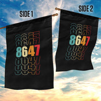 Retro Vintage 8647 Garden Flag Subtle Anti FDT